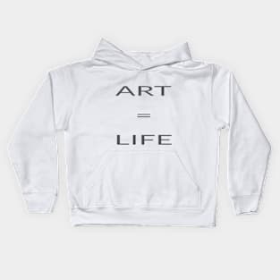 ART = LIFE Kids Hoodie